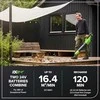 Akumuliatorinis lapų pūstuvas Greenworks GD24X2AB; 48 V (be akumuliatoriaus ir pakrovėjo)