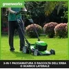 Akumuliatorinė savaeigė vejapjovė Greenworks GD24X2LM46SPK4x; 2x24 V; 2x4,0 Ah akum.