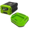 Akumuliatorius Greenworks GSK60B2; 60 V; 2,0 Ah; Li-ion + pakrovėjas