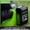 Priedų rinkinys Greenworks GSK24B4X; 24 V; 2x4,0 Ah + pakrovėjas