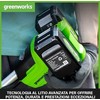 Priedų rinkinys Greenworks GSK24B4X; 24 V; 2x4,0 Ah + pakrovėjas