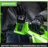 Akumuliatorius Greenworks GSK24B2; 24 V; 2,0 Ah; Li-ion + pakrovėjas