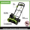 Sniego valytuvas Greenworks GD40ST; 40 V (be akumuliatoriaus ir pakrovėjo)