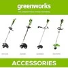 Pakraščių pjovimo priedas Greenworks ATR-EDG-GW
