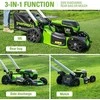 Akumuliatorinė savaeigė vejapjovė Greenworks GD60LM46SPK4; 60 V; 1x4,0 Ah akum.