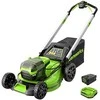 Akumuliatorinė savaeigė vejapjovė Greenworks GD60LM46SPK4; 60 V; 1x4,0 Ah akum.