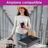 Grixx Powerbank 5000mAh Micro USB &amp; USB-C Juodas