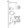 Grohe SmartControl Euphoria Duo 310 termostatinė dušo sistema, chromas/balta