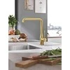 Virtuvinis maišytuvas Grohe Essence, 30269GN0, brushed cool sunrise