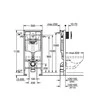 Grohe Komplektas - WC rėmas + Skate Air baltas + tvirtinimai (3 in1)