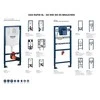 Grohe Komplektas - WC rėmas + Skate Air baltas + tvirtinimai (3 in1)
