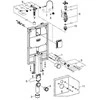 Grohe Rapid SL WC rėmas 6 l, 8 cm bakelis, 1,13 m
