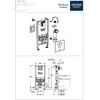 Potinkinis WC rėmas Grohe RAPID SLX 3-IN-1, 39598000