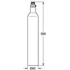 Mėlyna Starter kit 425 g CO2 bottles (4 pieces) Grohe Mėlyna