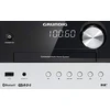 Muzikinis centras Grundig CMS 3000 BT DAB+, home audio micro system, juodas, sidabrinis, 30 W
