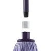 Multi Mop yarn/round mop mini Mery Micro 200 g microfiber with hexagonal thread violetinė wet, 1 pc
