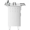Royal Catering Dviguba atskirai pastatoma elektrinė gruzdintuvė su spintele 400 V 10000 W 26 l