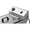 Royal Catering Reguliuojama elektrinė gruzdintuvė su išleidimo čiaupu 400 V 6000 W 16 l