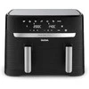 Gruzdintuvė TEFAL Dual Easy Fry Essential Airfryer | EY901N | Galia 2700 W | Talpa 8,3 L | Juodas
