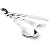 JAV GSI Glacier stainless ring cutlery 3pc valgymo įrankiai