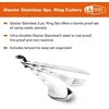 JAV GSI Glacier stainless ring cutlery 3pc valgymo įrankiai