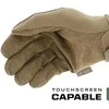 Mechanix Wear Pirštinės Mechanix The Original® Coyote XXL dydis. Velcro, dirbtinė oda, TrekDry®