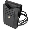 Dėklas Guess 4G Wallet Universal Case juodos spalvos