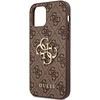 Dėklas Guess GUHCP12M4GMGBR skirtas Apple iPhone 12/12 Pro 6.1", rudas