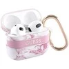 Apple AirPods 3 ausinių dėklas Guess AirPods Marble Strap Collection (GUA3HCHMAP) rožinės spalvos