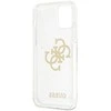 Apple iPhone 12 Pro Max Guess Dėklas Glitter 4G Big Logo (GUHCP12LPCUGL4GTR) skaidrus