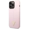 Dėklas Guess Silicone Triangle Case for iPhone 13 Pro / 13 6.1" - Violetinė