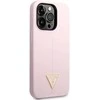 Dėklas Guess Silicone Triangle Case for iPhone 13 Pro / 13 6.1" - Violetinė