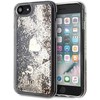 Dėklas Guess Hard Case do Samsung Galaxy S10e auksinė/Glitter Hearts