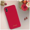 Dėklas Guess GUHCPXLSGLRE iPhone X/Xs red/raudona hard case Silicone