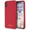 Dėklas Guess GUHCPXLSGLRE iPhone X/Xs red/raudona hard case Silicone