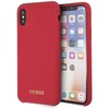 Dėklas Guess GUHCPXLSGLRE iPhone X/Xs red/raudona hard case Silicone