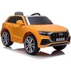 Lean Cars Elektromobilis vaikams Audi Q8 JJ2066, geltonas lakuotas
