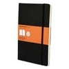 Užrašų knygutė Moleskine Classic 13x21cm, linijomis, minkštu viršeliu, juodos spalvos