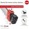 Hailo Household ladder L80 ComfortLine / aliuminio / 7 steps