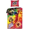MCU Miraculous Ladybug ''Lucky Charm'' Sengetøj inkl. rygsæk, 100 bomuld