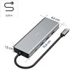 Nešiojamojo kompiuterio prijungimo stotis Hama Connect 2 Media USB-C / 100W
