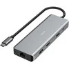 Nešiojamojo kompiuterio prijungimo stotis Hama Connect 2 Media USB-C / 100W