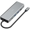 Nešiojamojo kompiuterio prijungimo stotis Hama Connect 2 Media USB-C / 100W