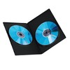 Hama Slim DVD Double Jewel Case pakuotė, 25 vnt., juoda 51185