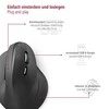 Pelė Hama EMC-500 vertikali juoda