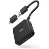 „Hama“ USB 3.0 šakotuvas, 4 USB-A prievadai su USB-C adapteriu, kompaktiškas dizainas