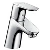 Hansgrohe „Focus 70“ praustuvo maišytuvas su „pop-up“, chromuotas