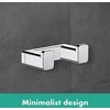 Dvigubas rankšluosčių kabliukas Hansgrohe AddStoris 41755000, chromo