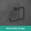 Rankšluosčio laikiklis Hansgrohe AddStoris 41754670, juodas matinis