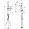 Virtuvinis maišytuvas Hansgrohe Focus M41 31815670